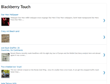 Tablet Screenshot of blackberry-touch.blogspot.com