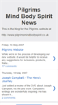 Mobile Screenshot of pilgrimsmindbodyspirit.blogspot.com