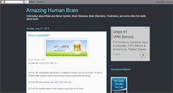 Desktop Screenshot of amazinghumanbrain.blogspot.com
