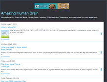 Tablet Screenshot of amazinghumanbrain.blogspot.com