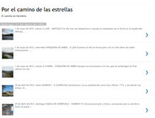 Tablet Screenshot of porelcaminodelasestrellas.blogspot.com