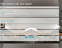 Tablet Screenshot of coloquiocandela.blogspot.com