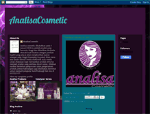 Tablet Screenshot of analisacosmetic-analisacosmetic.blogspot.com