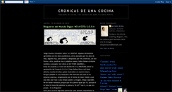 Desktop Screenshot of cronicasdeunacocina.blogspot.com