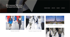Desktop Screenshot of hommemodel.blogspot.com