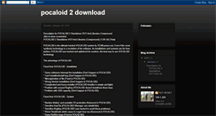 Desktop Screenshot of pocaloid2downloadsetsunaa.blogspot.com