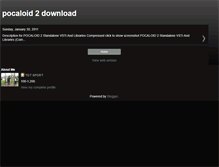 Tablet Screenshot of pocaloid2downloadsetsunaa.blogspot.com