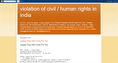 Desktop Screenshot of indiapolicelaw.blogspot.com