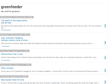 Tablet Screenshot of greenfeeder.blogspot.com