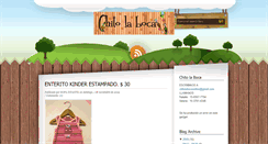 Desktop Screenshot of chitolabocaonline.blogspot.com