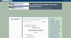 Desktop Screenshot of miamidolphinsclassifieds.blogspot.com