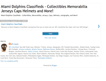 Tablet Screenshot of miamidolphinsclassifieds.blogspot.com