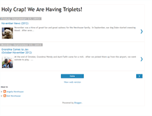 Tablet Screenshot of holycrapwearehavingtriplets.blogspot.com