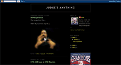 Desktop Screenshot of judgesanything.blogspot.com