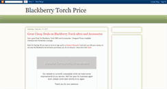 Desktop Screenshot of blackberry9800torch.blogspot.com