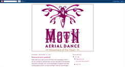 Desktop Screenshot of mothaerialdance.blogspot.com