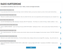 Tablet Screenshot of kurtodrome.blogspot.com