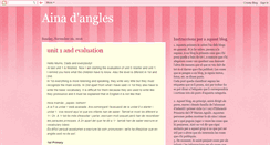 Desktop Screenshot of ainadangles.blogspot.com