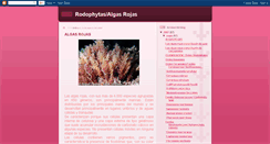 Desktop Screenshot of algas-rodophitas.blogspot.com