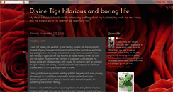 Desktop Screenshot of divinetigs.blogspot.com