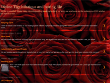 Tablet Screenshot of divinetigs.blogspot.com