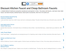 Tablet Screenshot of kitchen-bathroom-faucets.blogspot.com