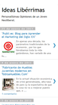 Mobile Screenshot of ideasliberrimas.blogspot.com