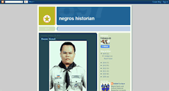 Desktop Screenshot of negroshistorian.blogspot.com
