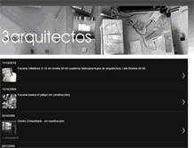 Tablet Screenshot of 3arquitectos.blogspot.com