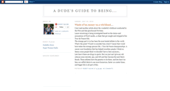 Desktop Screenshot of dudebrosguide.blogspot.com