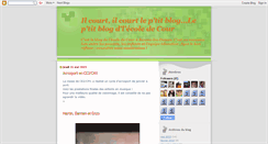 Desktop Screenshot of cour-en-blog.blogspot.com