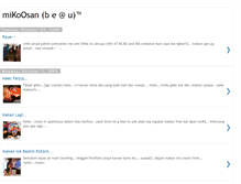 Tablet Screenshot of mikoosan.blogspot.com