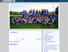 Tablet Screenshot of bedfordgirlssoccer.blogspot.com