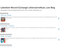 Tablet Screenshot of lakeshorerecordexchange.blogspot.com