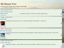 Tablet Screenshot of mellamanvero.blogspot.com