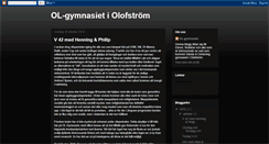 Desktop Screenshot of ol-gymnasiet.blogspot.com