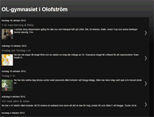 Tablet Screenshot of ol-gymnasiet.blogspot.com