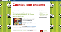 Desktop Screenshot of cltrcuentonoche.blogspot.com