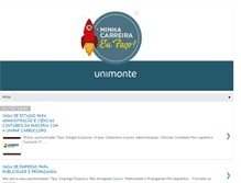 Tablet Screenshot of carreiraunimonte.blogspot.com