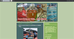 Desktop Screenshot of deportistasdechile.blogspot.com