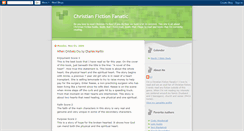 Desktop Screenshot of christianfictionfanatic.blogspot.com
