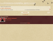 Tablet Screenshot of laevidenciacondenaantelaley.blogspot.com