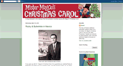 Desktop Screenshot of mrmagooschristmascarol.blogspot.com