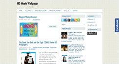 Desktop Screenshot of hdmoviewallpaper.blogspot.com
