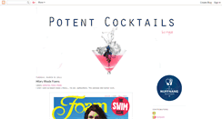 Desktop Screenshot of potentcocktails.blogspot.com