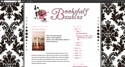 Desktop Screenshot of bookshelfbaubles.blogspot.com