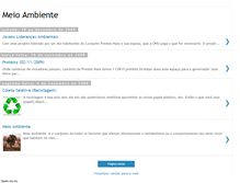 Tablet Screenshot of conjuntomeioambiente.blogspot.com
