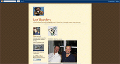 Desktop Screenshot of last-thursdays.blogspot.com