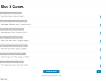 Tablet Screenshot of blue8games.blogspot.com