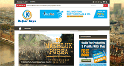 Desktop Screenshot of 10daftarsaya.blogspot.com